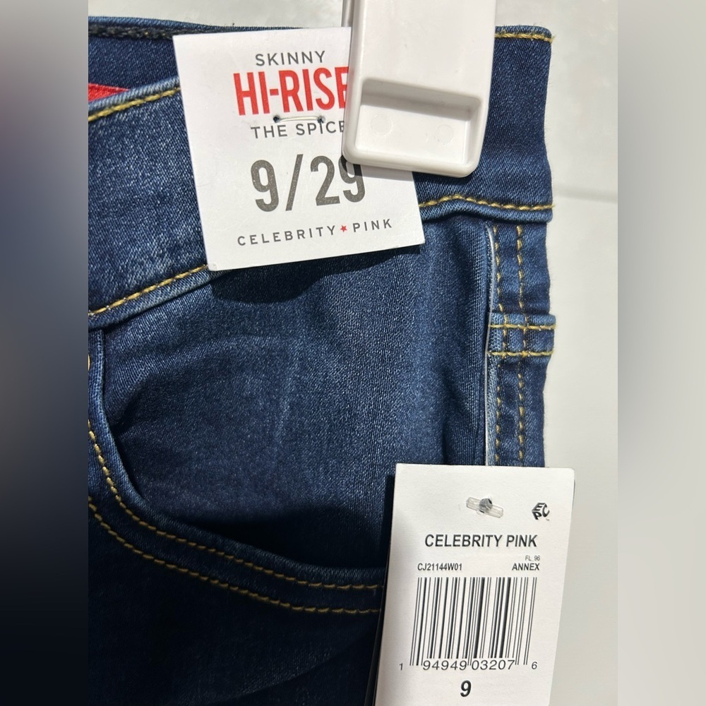 Celebrity Pink Skinny Hi-Rise Jeans (0368) - Picture 7 of 8